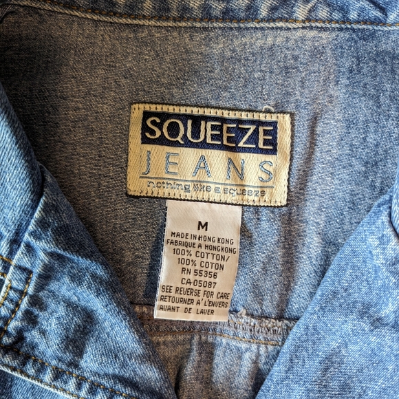 Vintage Denim Mini Dress - Picture 3 of 6